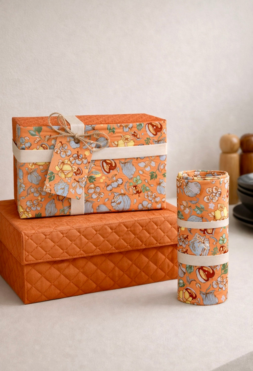 Island Market —Seamless Pattern