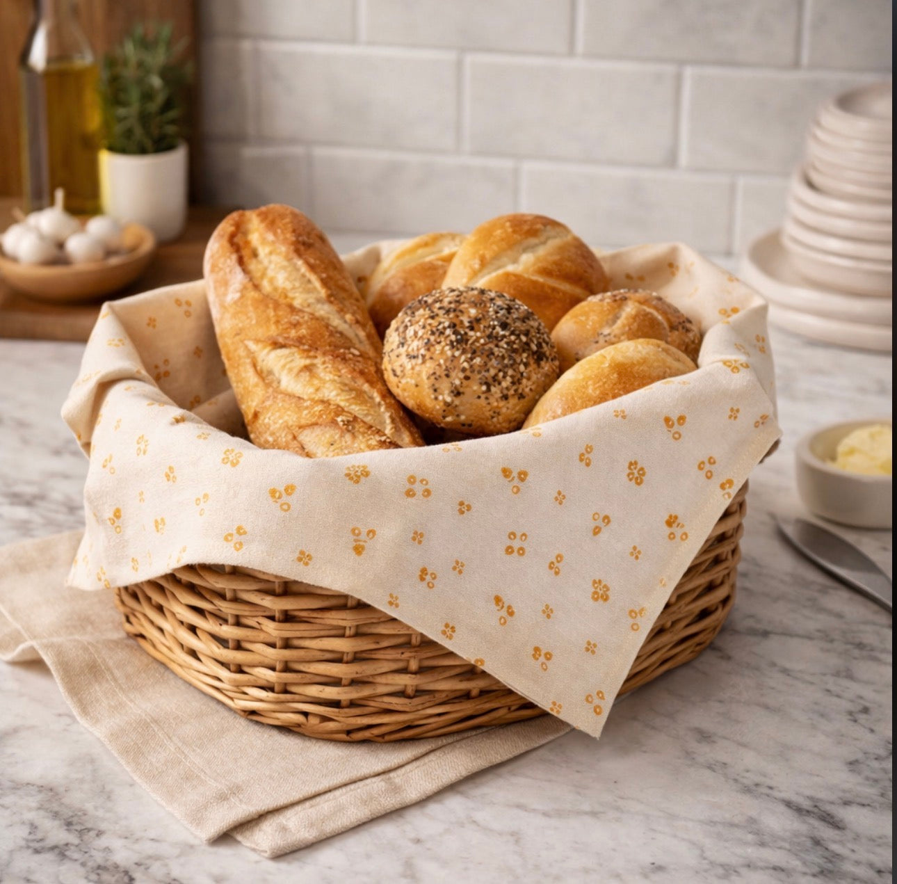 Seed & Sand — Seamless Pattern