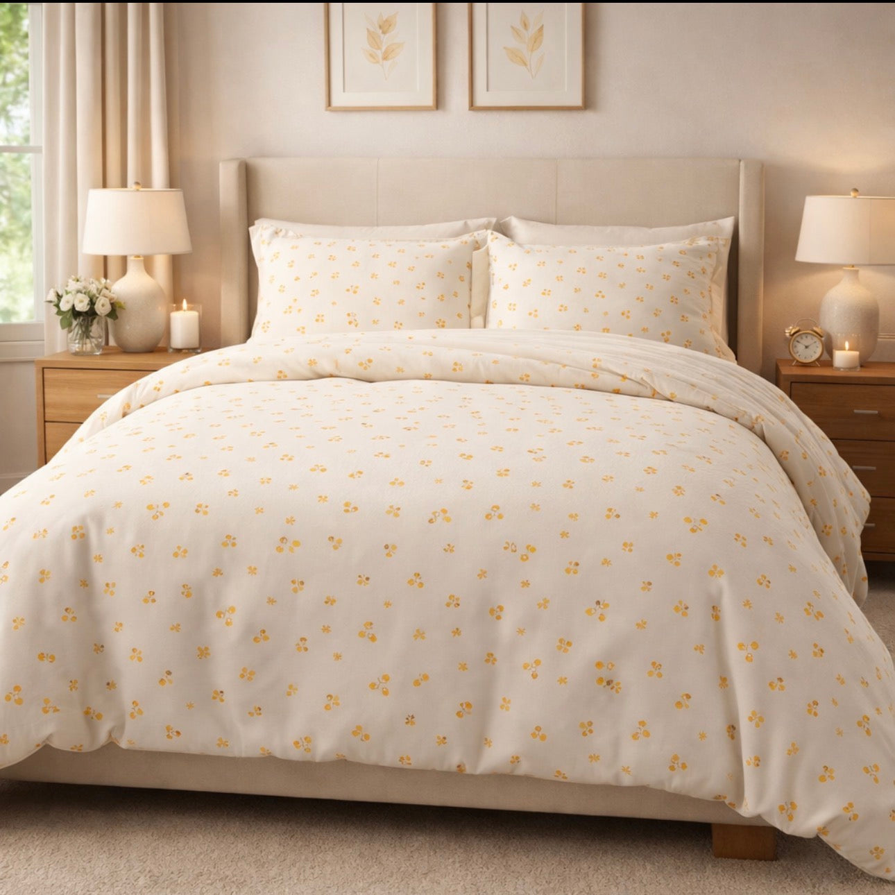 Seed & Sand — Seamless Pattern