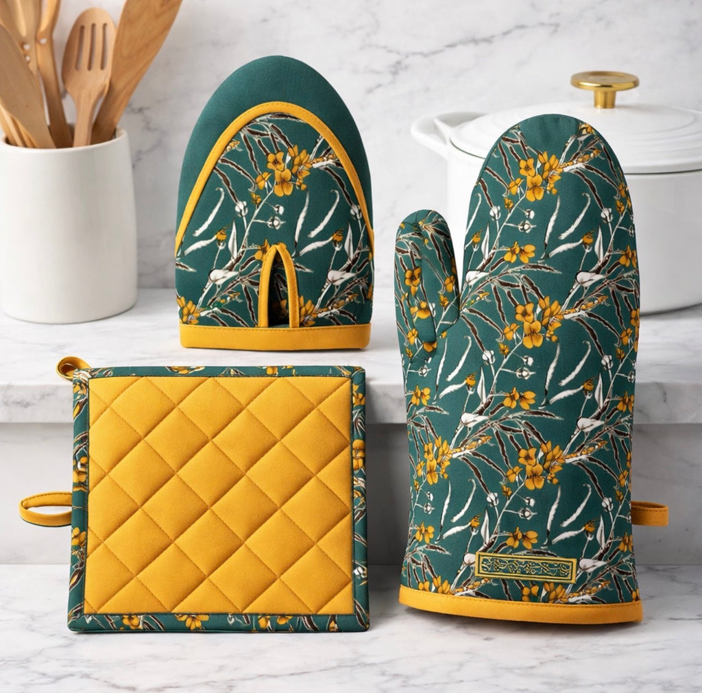 Mustard Groove — Seamless Pattern