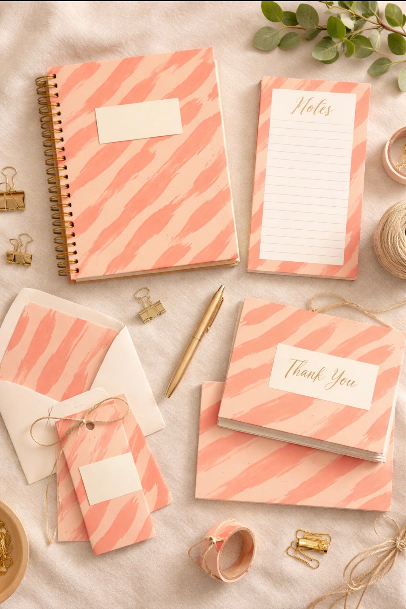 Drift Coral — Seamless Pattern