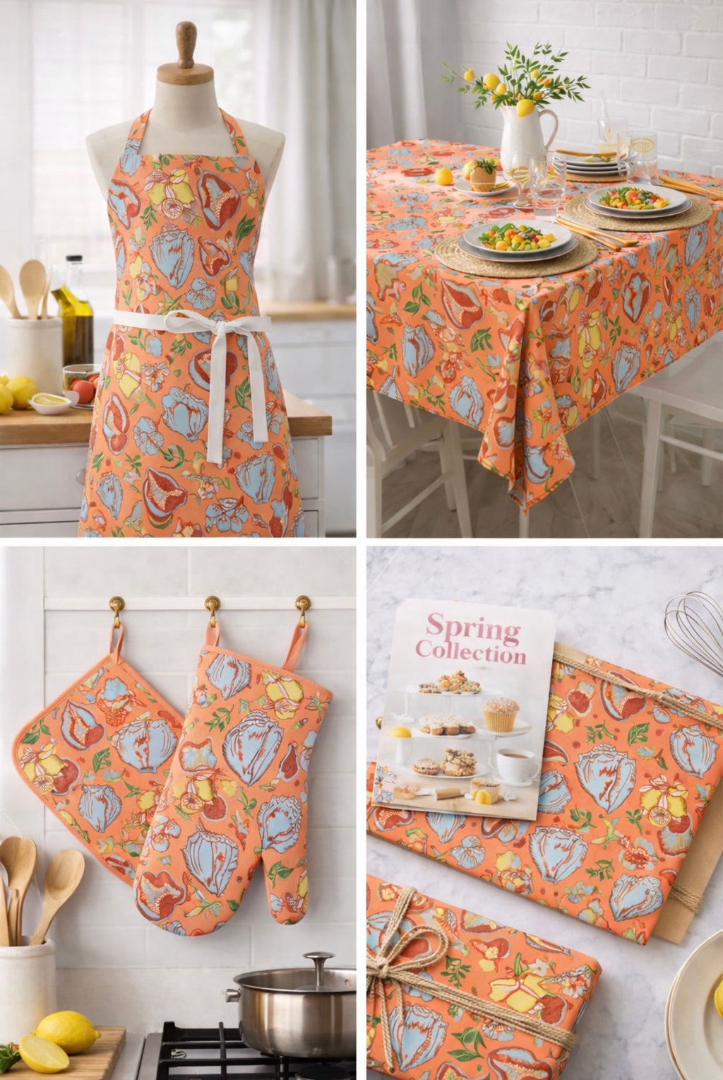 Island Market —Seamless Pattern