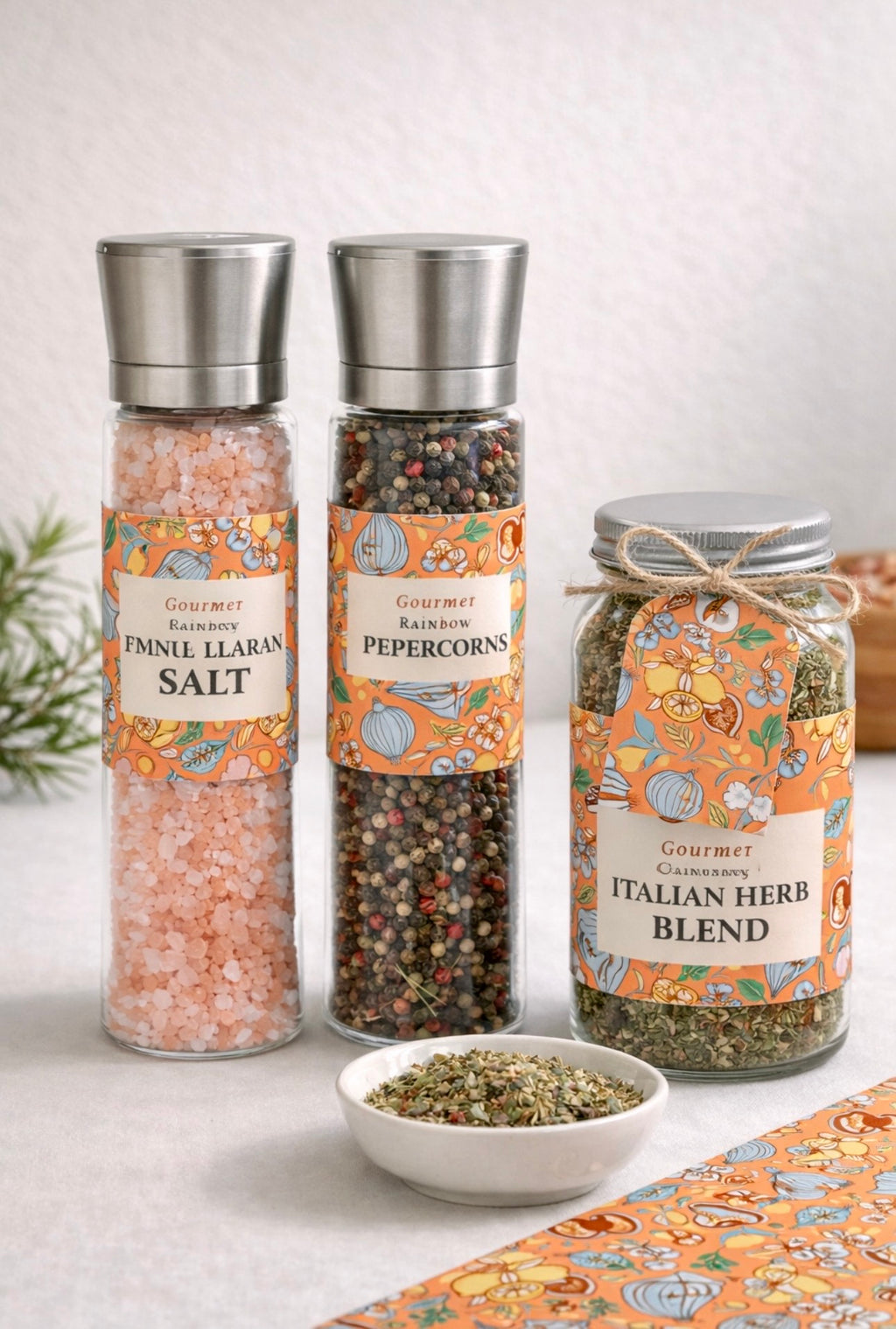 Island Market —Seamless Pattern