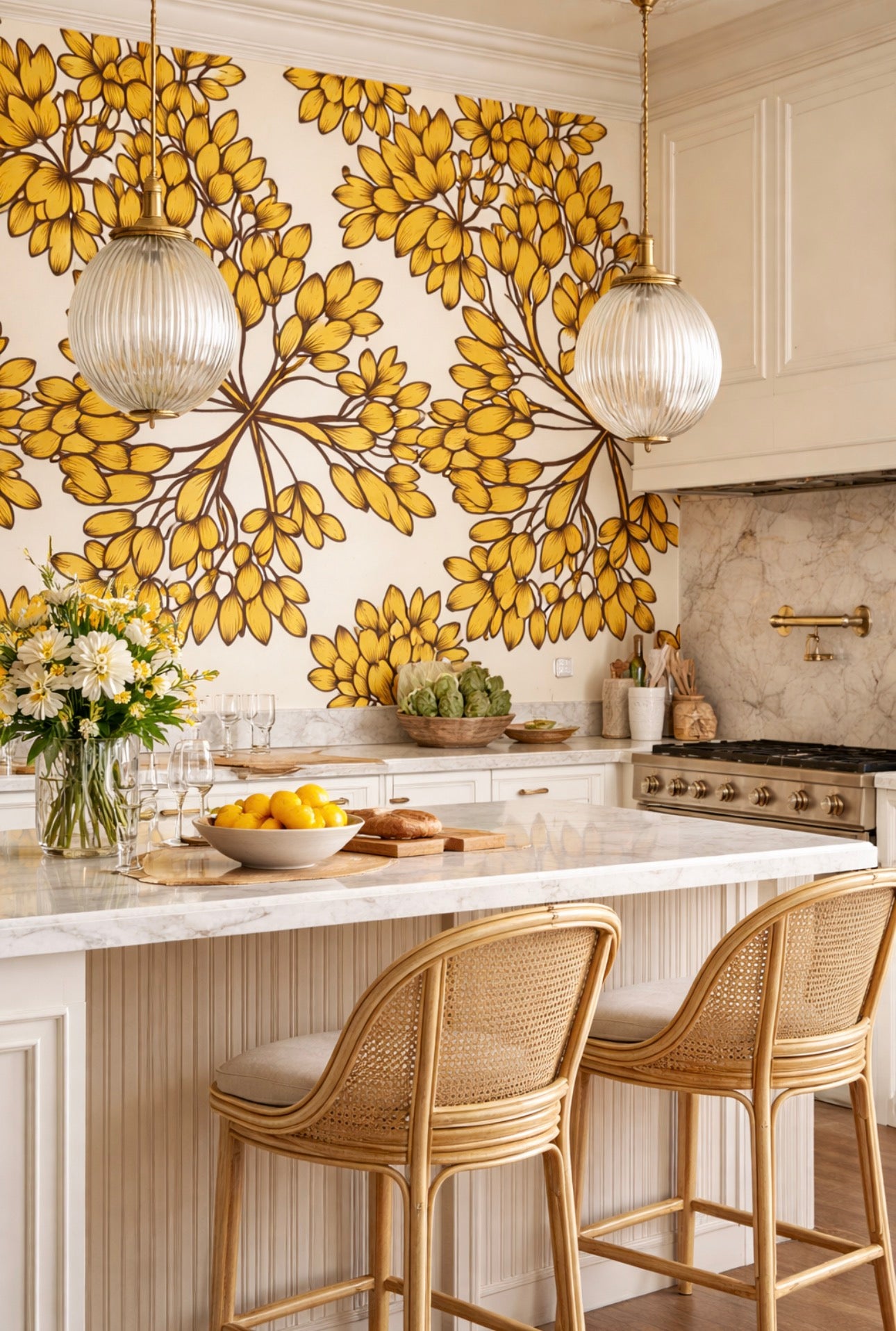 Harvest Gold — Seamless Pattern