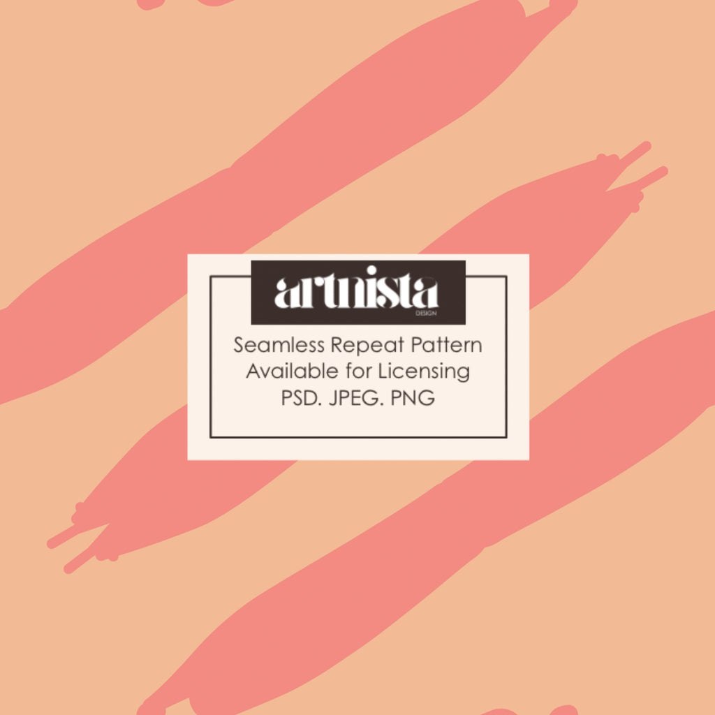 Drift Coral — Seamless Pattern