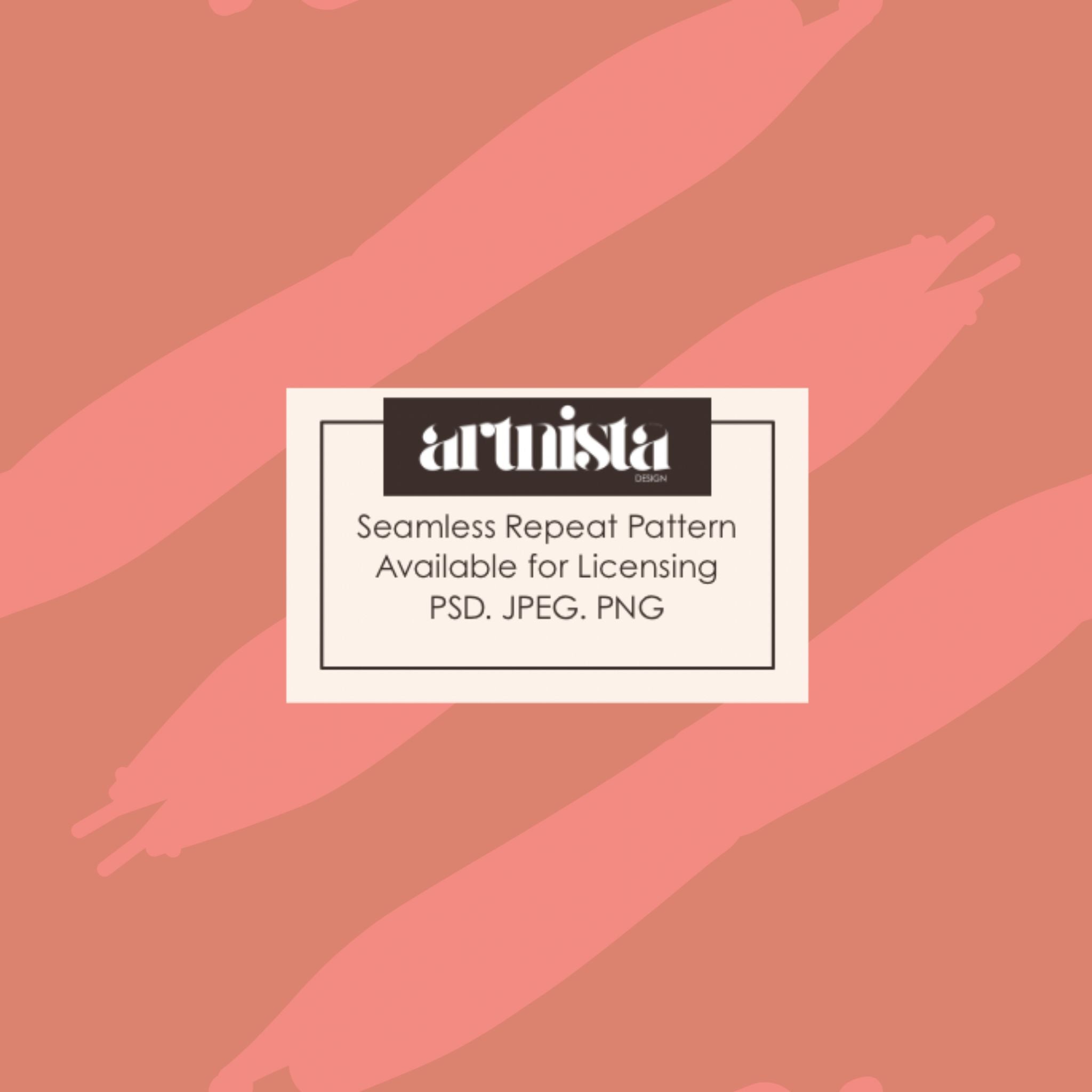 Drift Coral — Seamless Pattern