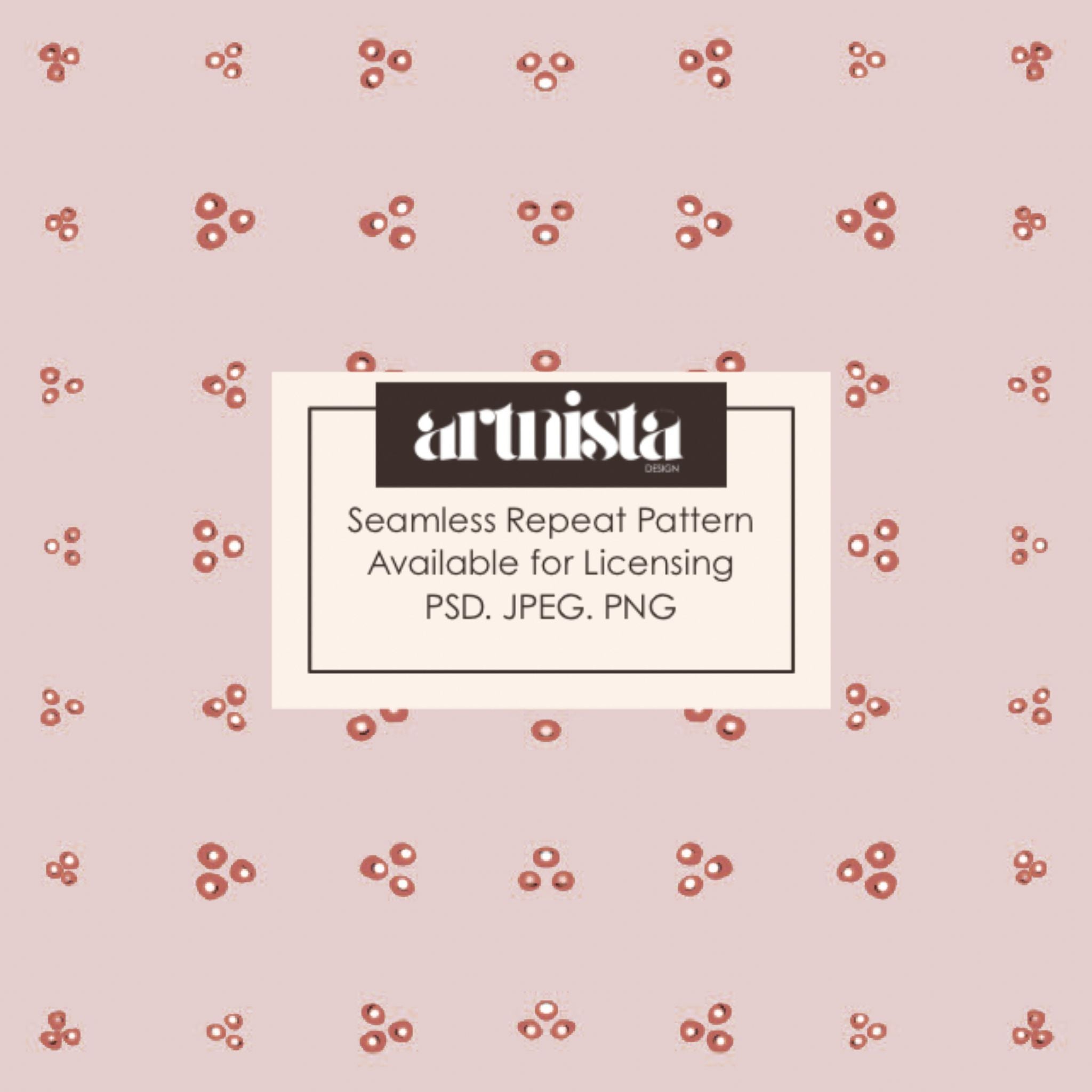 Seed & Sand — Seamless Pattern